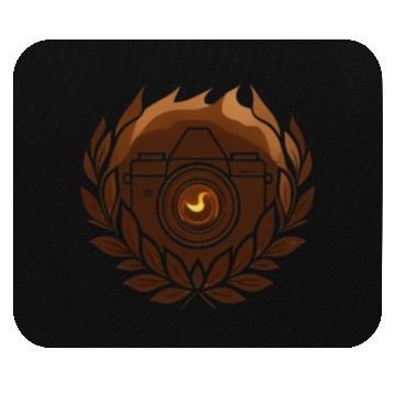 Discover Logo for wedding videography company called Ember Mouse Pads