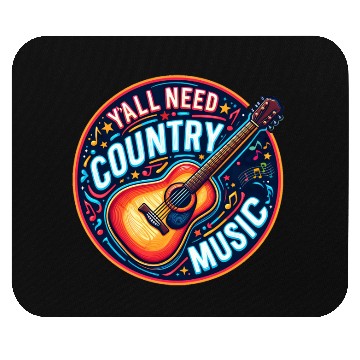 Discover Y'all Need Country Music Mouse Pads