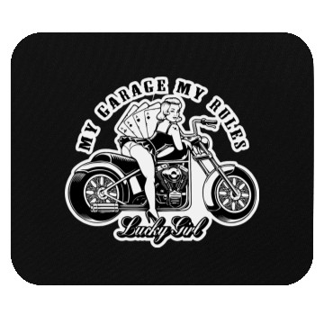 Discover My Garage My Rules Pinup LIKE US ON FACEBOOK # Mouse Pads