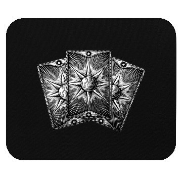 Discover Sun Tarot Card Mouse Pads