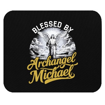 Discover Archangel Michael Catholic Christianity Angel Mouse Pads