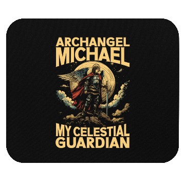 Discover Archangel Michael Catholic Christianity Angel Mouse Pads