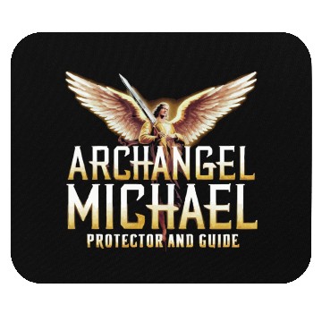 Discover Archangel Michael Catholic Christianity Angel Mouse Pads