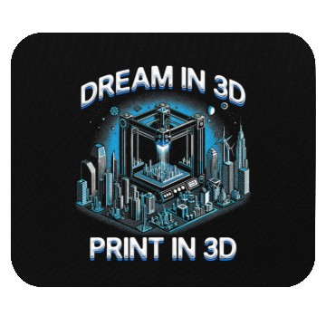 Discover 3D Print 3D Engineer Deam In 3D Mouse Pads