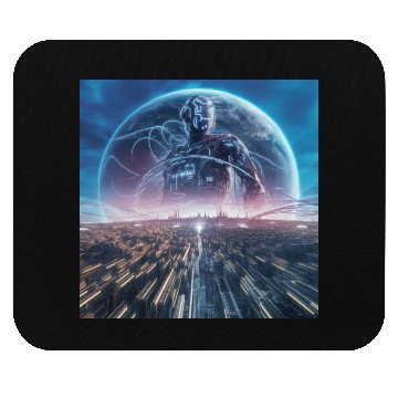 Discover Future Vision - AI Adventure Smarter Life Mouse Pads