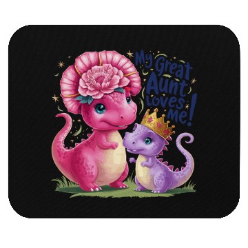 Discover My Great Aunt Loves Me Mouse Pads