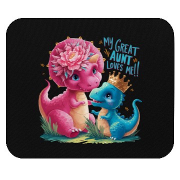 Discover My Great Aunt Loves Me Mouse Pads