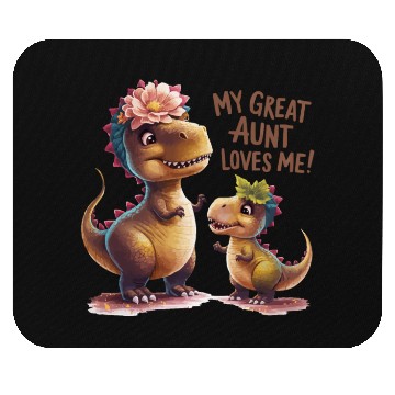 Discover My Great Aunt Loves Me Mouse Pads
