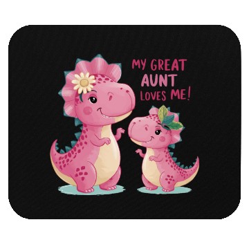 Discover Dinosaurs My Great Aunt Loves Me Mouse Pads