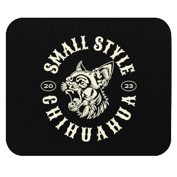 Discover Angry Chihuahua Dog Funny Mouse Pads