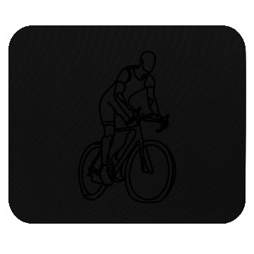Discover Cycling Graphic Mouse Pads