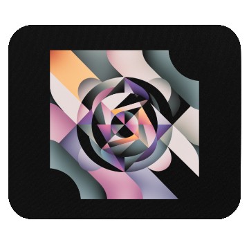 Discover Geometric Harmony Mouse Pads