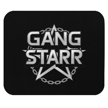 Discover Gangstarr Logo Mouse Pads - Classic Hip-Hop Design