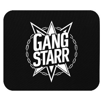 Discover Gangstarr Logo Mouse Pads - Classic Hip-Hop Design