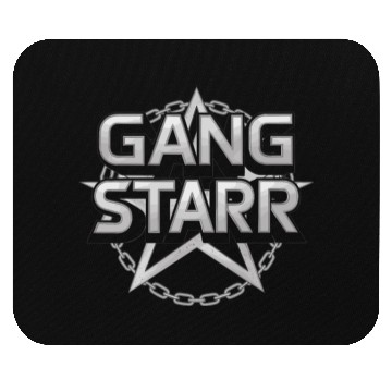 Discover Gangstarr Logo Mouse Pads - Classic Hip-Hop Design
