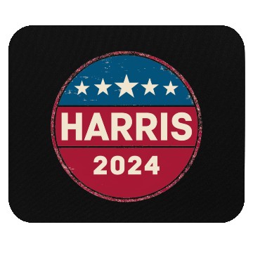 Discover Retro Kamala Harris 2024 Mouse Pads