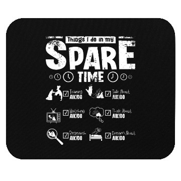 Discover Things I do in my spare time training Aikido Mouse Pads