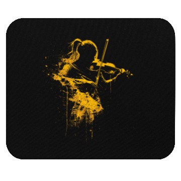 Discover Violin Girl Mouse Pads