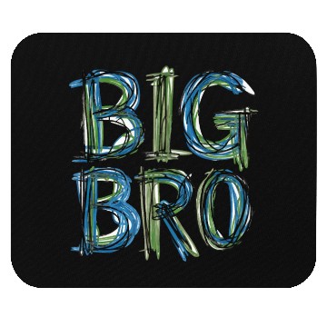 Discover Big Bro Big Brother Mouse Pads