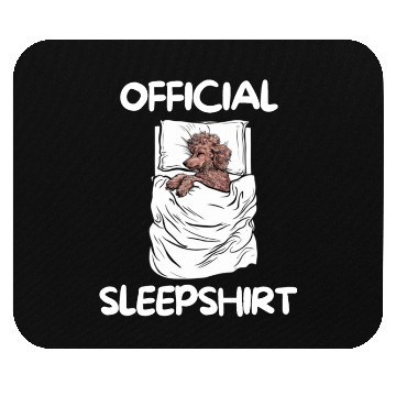 Discover Toy Poodle Dog Official Sleepshirt Nightgown Mouse Pads
