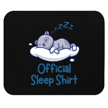 Discover Official Sleep Mouse Pads Cat Lover Pajamas