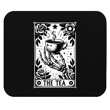 Discover The Tea Tarot Card Mouse Pads