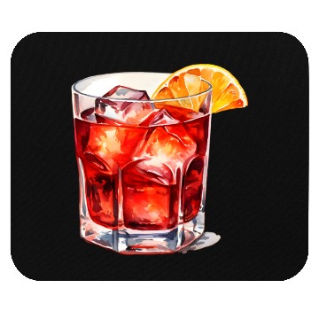 Discover Red Cocktail Mouse Pads