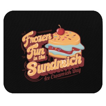Discover Ice Cream Sandwich Mouse Pads