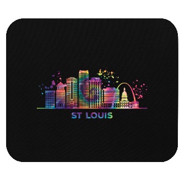 Discover St Louisian Skyline St Louis Mouse Pads