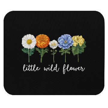 Discover Little Wildflower Mouse Pads