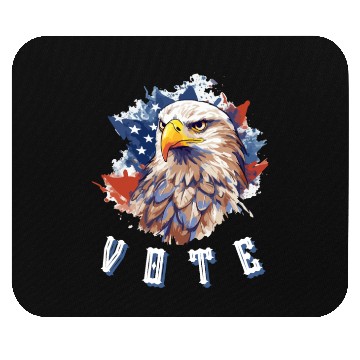 Discover Eagle Vote Mouse Pads