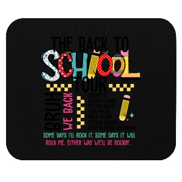 Discover Back to School Teacher Tour Mouse Pads