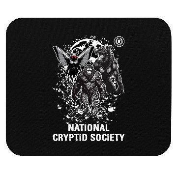 Discover National Cryptid Society Cryptid Monsters Mouse Pads