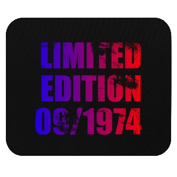 Discover 50th birthday Limited Edition 09/1974 Mouse Pads