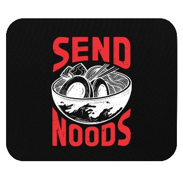 Discover Send Noods Funny Japanese Ramen Noodle Mouse Pads