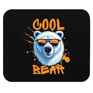 Discover Cool Bear Mouse Pads