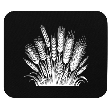 Discover Wheat And Rye Grain Type Ears Mouse Pads