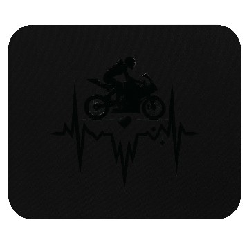 Discover Fast Line Rider Motorcycle Mouse Pads