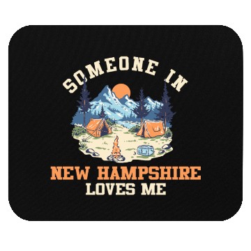 Discover Someone In New Hampshire Loves Me Mouse Pads