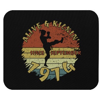 Discover 50th birthday Alive and kickin since 09/1974 Mouse Pads