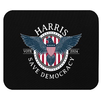 Discover Kamala Harris Save Democracy Vote 2024 Mouse Pads
