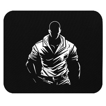 Discover Combat Casual | White Mouse Pads