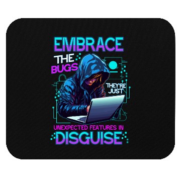 Discover Embrace The Bugs Coder Computer Engineer Software Mouse Pads