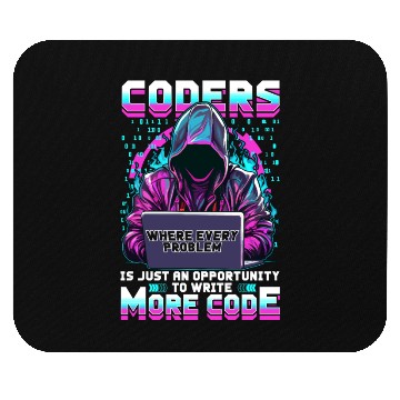 Discover Coders Design for Computer Engineer Software Devel Mouse Pads
