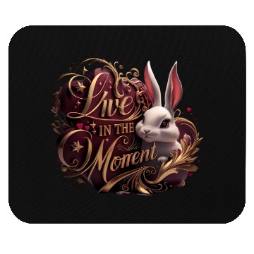 Discover Live in the Moment,Present Life Mouse Pads