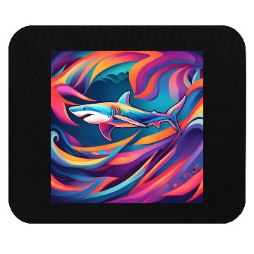 Discover Shark 2 - Colorful Mouse Pads