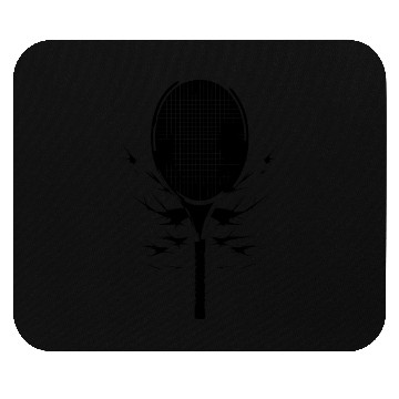 Discover Tennis Racket Drawing Mouse Pads
