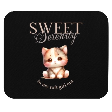 Discover In My Soft Girl Era Mouse Pads