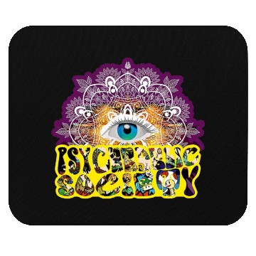 Discover Psychedelic Society Mouse Pads