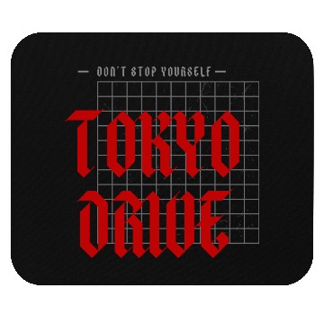 Discover tokyo drive Mouse Pads